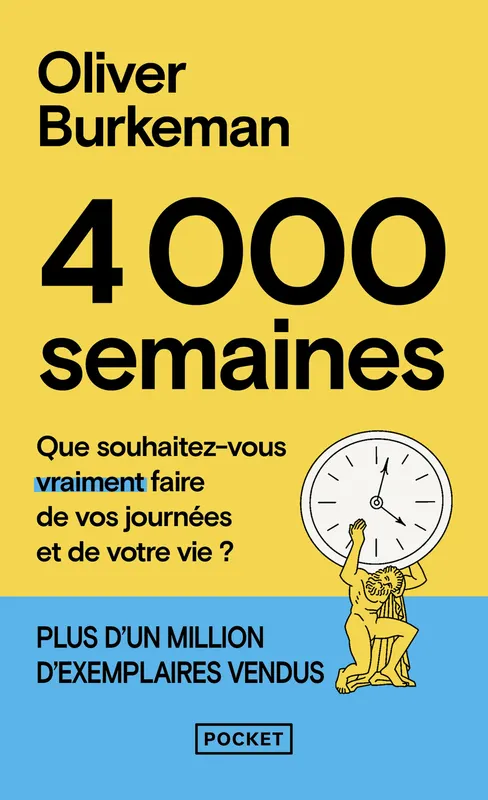 Couverture de 4 000 semaines de Oliver Burkemann