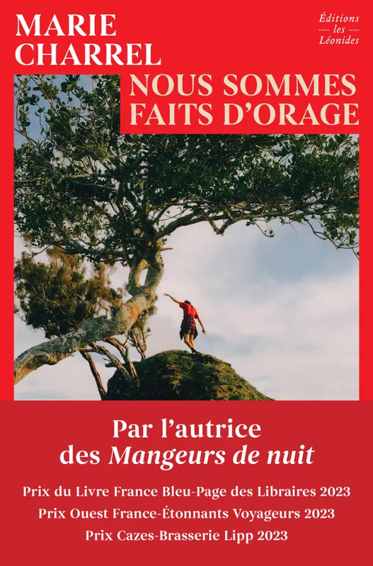 Couverture de Nous sommes faits d'orage, de Marie Charrel