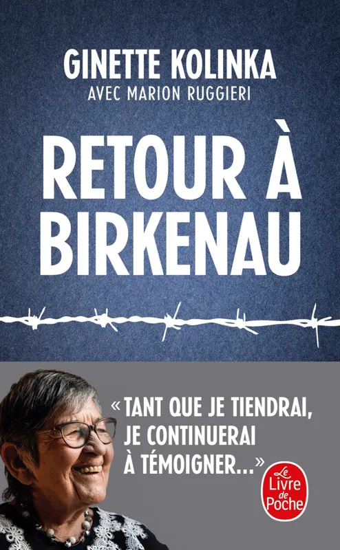 Couverture de R etour à Birkenau de Ginette Kolinka